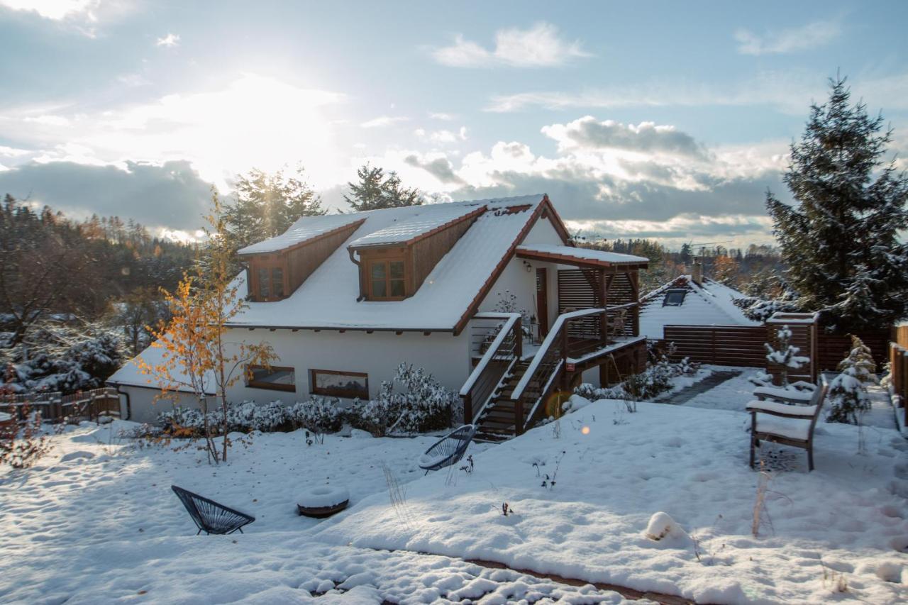 Pod Vojtechem - Soukromy Wellness Apartman Villa Votice Bagian luar foto